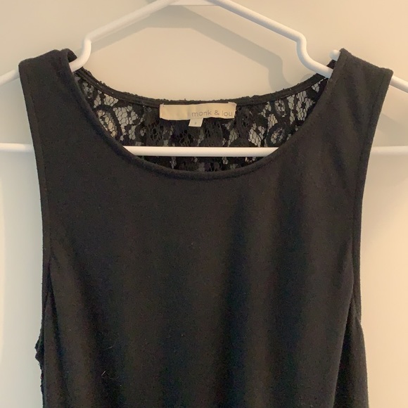 Monk and Lou Black Dress - Picture 2 of 4